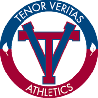Veritas/Tenor Athletics co-op school logo