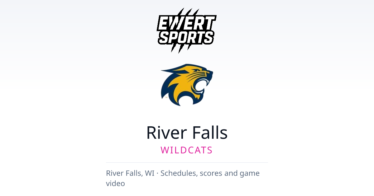 River Falls Wildcats Volleyball 2026-27 Schedule & Scores | Ewert Sports